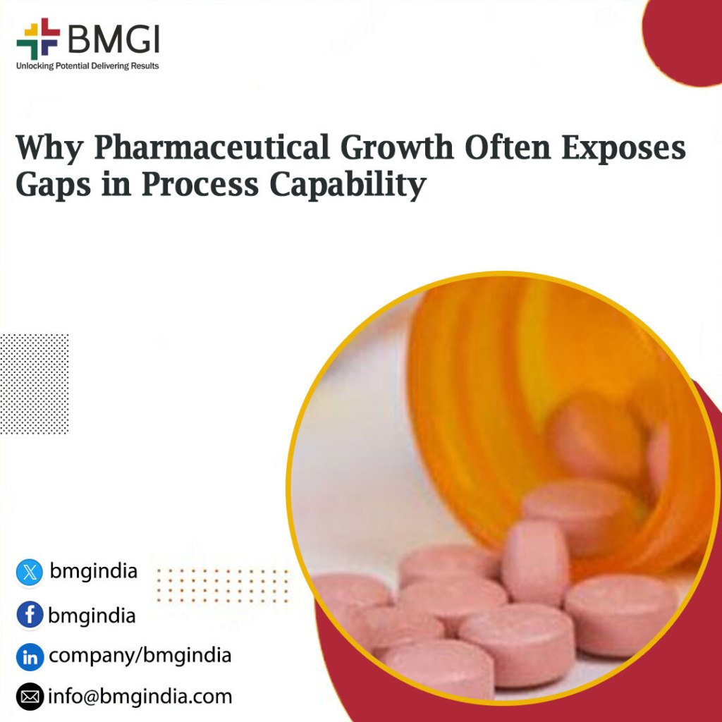 Why Pharmaceutical Growth Often Exposes Gaps in Process Capability
